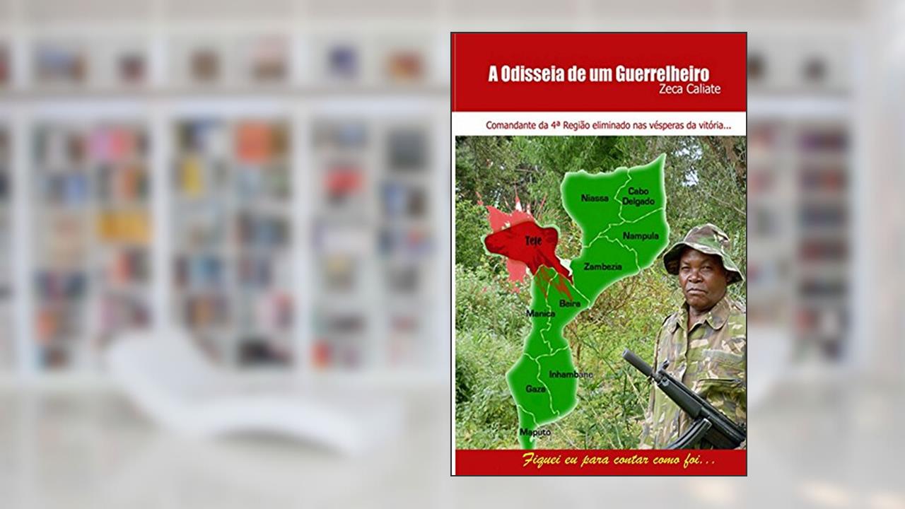 Capa de Odisseia de um Guerrilheiro, do autor Zeca Caliate