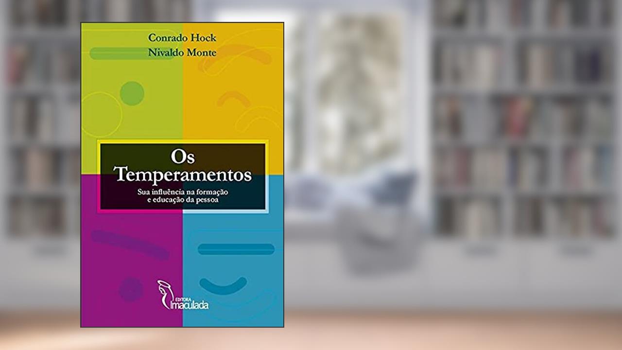 Capa de Os 4 Temperamentos, do autor Conrado Hock