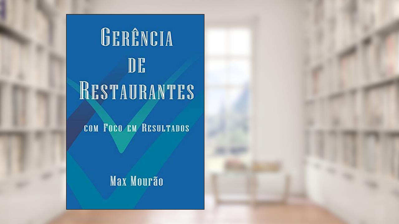 Capa de Gerência de Restaurantes, do autor Max Mourão