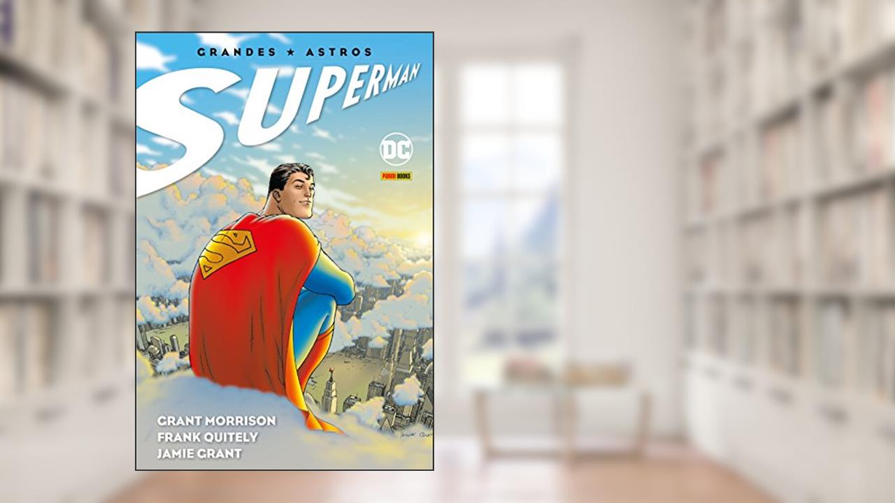 Capa de Superman - Grandes Astros - Volume 1, do autor Grant Morrison