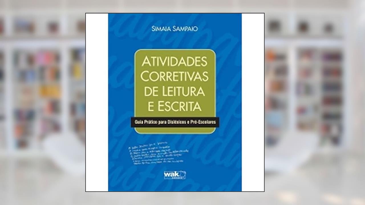 Capa de Atividades Corretivas de Leitura e Escrita, do autor Samaia Sampaio