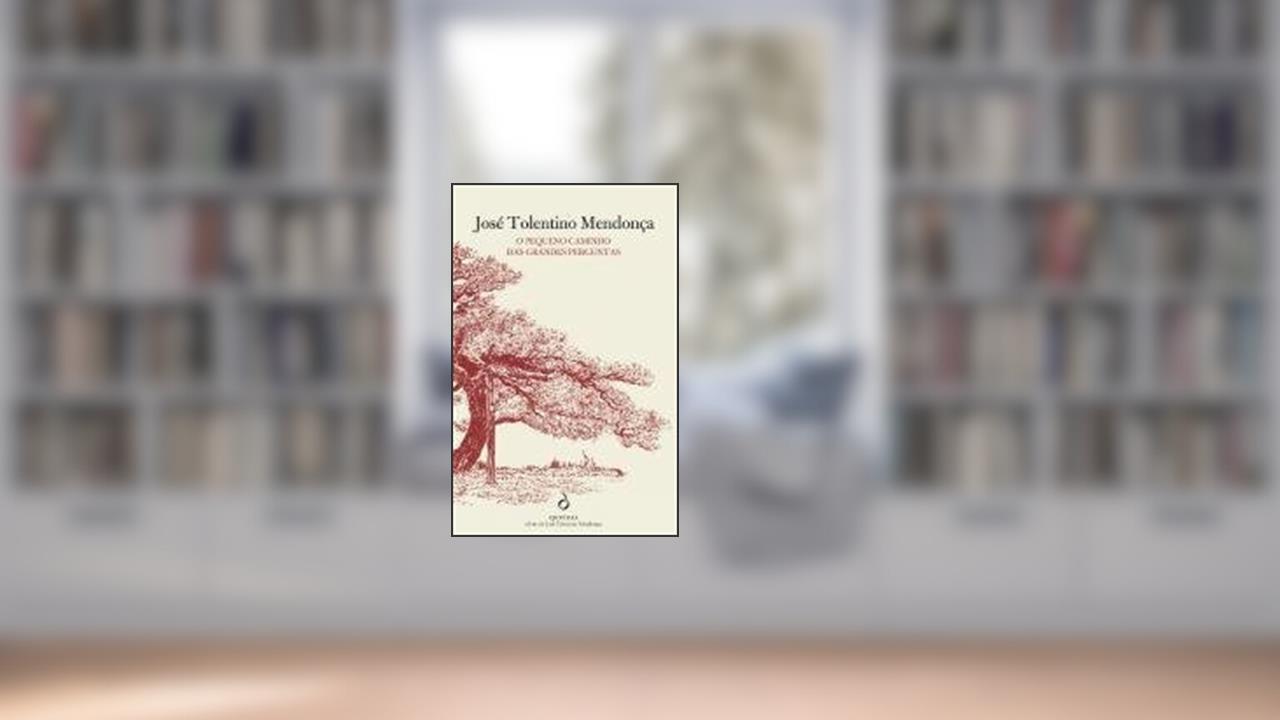 Capa de O Pequeno Caminho das Grandes Perguntas, do autor Jose Tolentino Mendonça