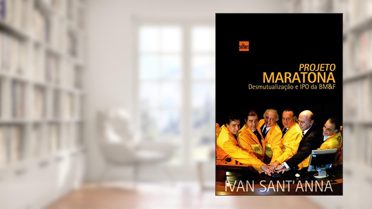 Capa de Projeto Maratona, do autor Ivan Sant´Anna