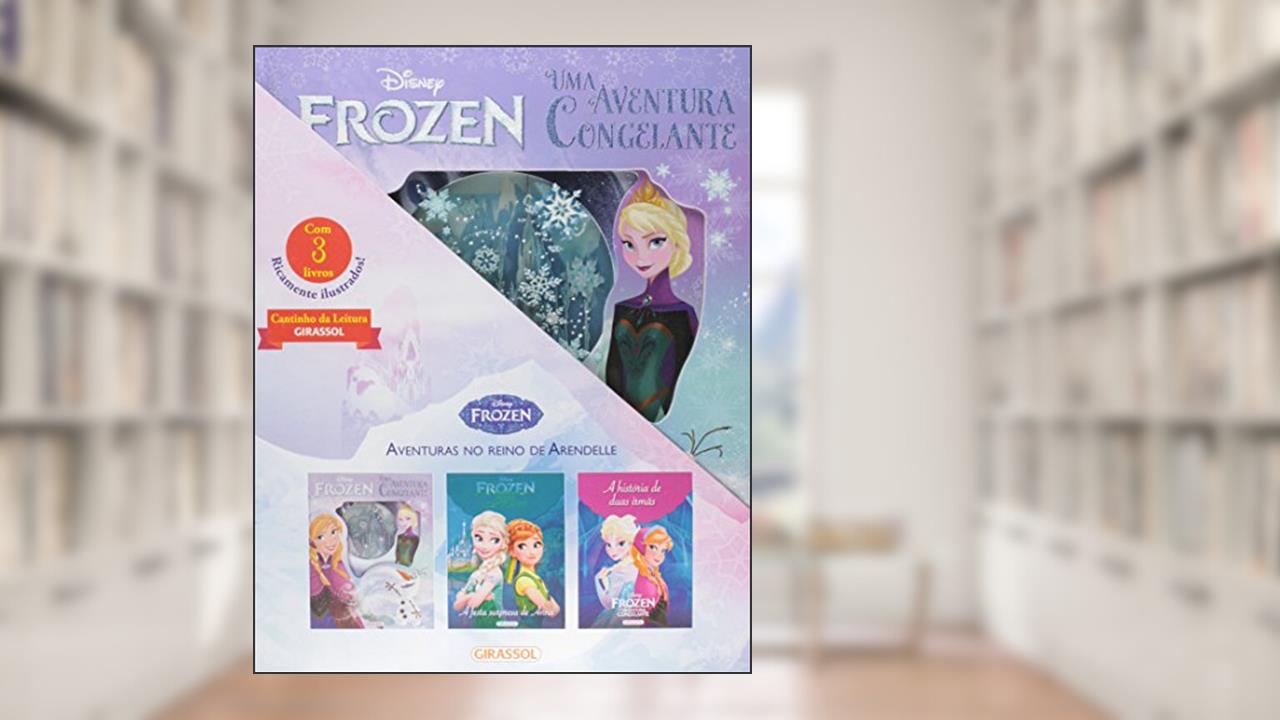 Capa de Disney - cantinho da leitura - aventuras em Arendelle, do autor Disney Book Group