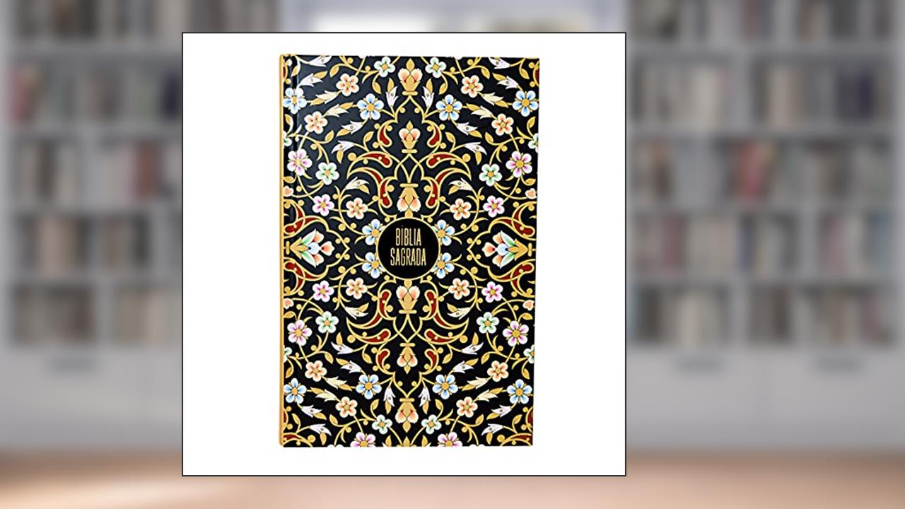 Capa de Bíblia Sagrada NVI, Capa Dura, Floral Vintage, do autor Thomas Nelson Brasil