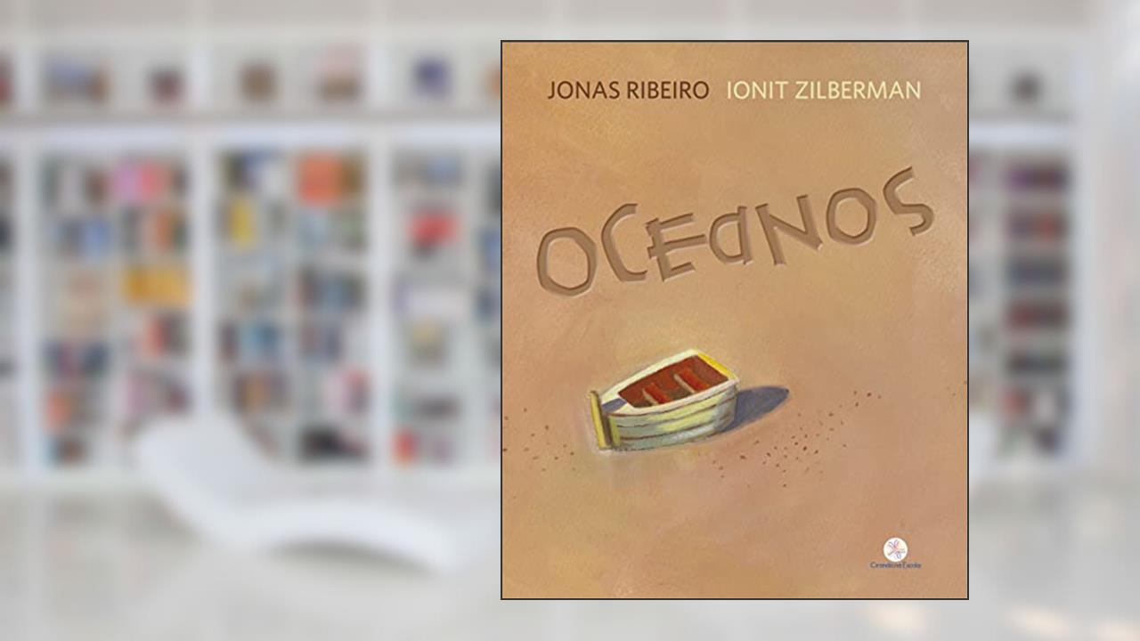 Capa de Oceanos, do autor Jonas Ribeiro