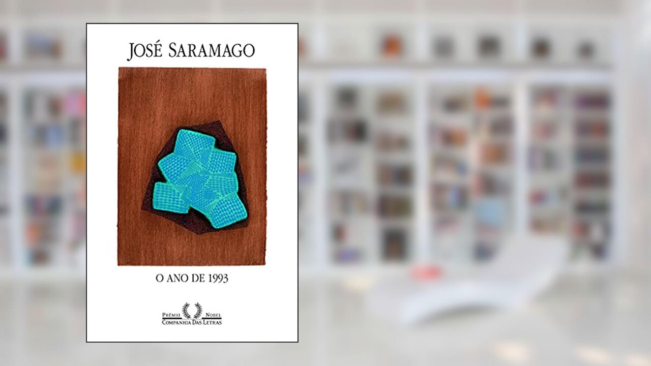 Capa de O ano de 1993, do autor José Saramago
