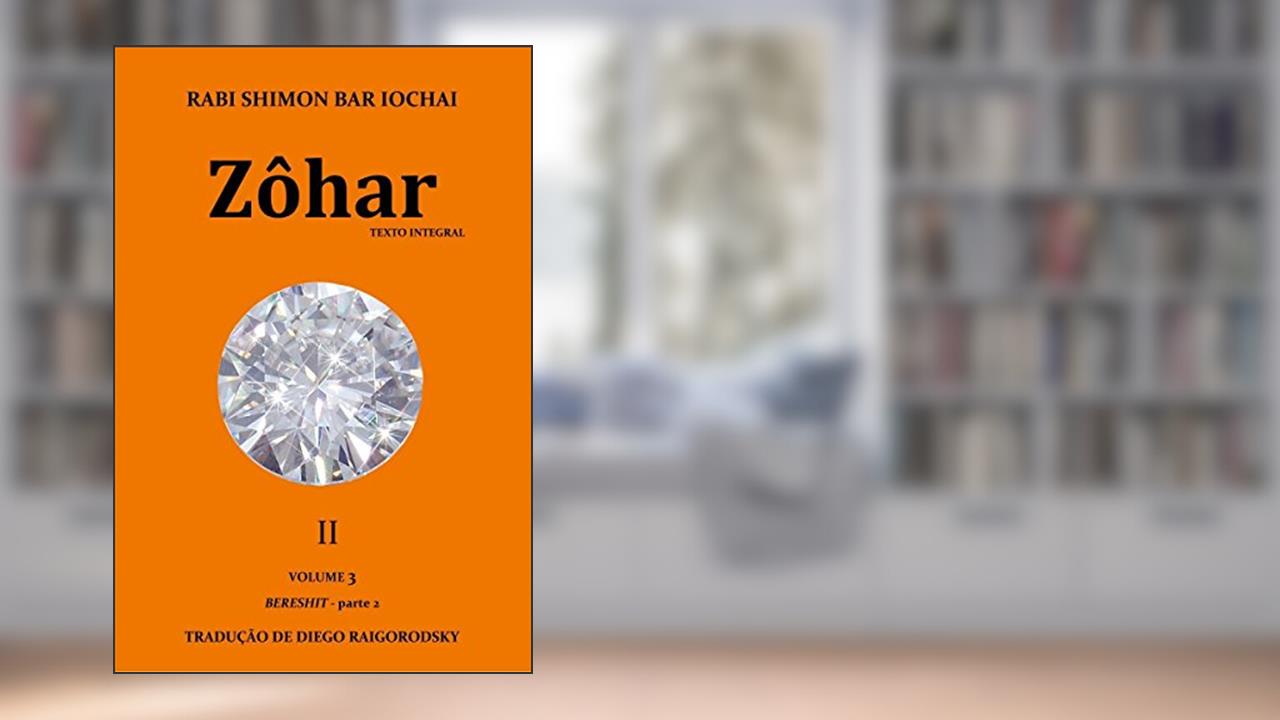 Capa de Zôhar. Porção Semanal de Bereshit - Volume 2, do autor Rabi Shimon Bar Iochai