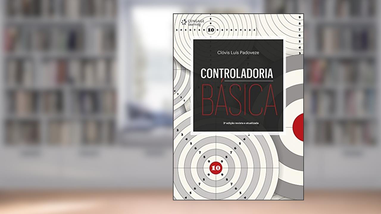 Capa de Controladoria básica, do autor Clóvis Padoveze