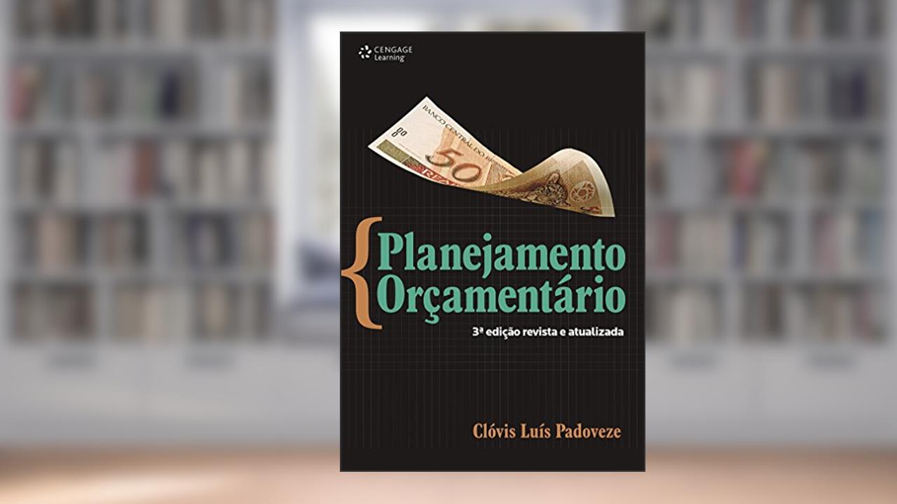 Capa de Planejamento orçamentário, do autor Clóvis Padoveze
