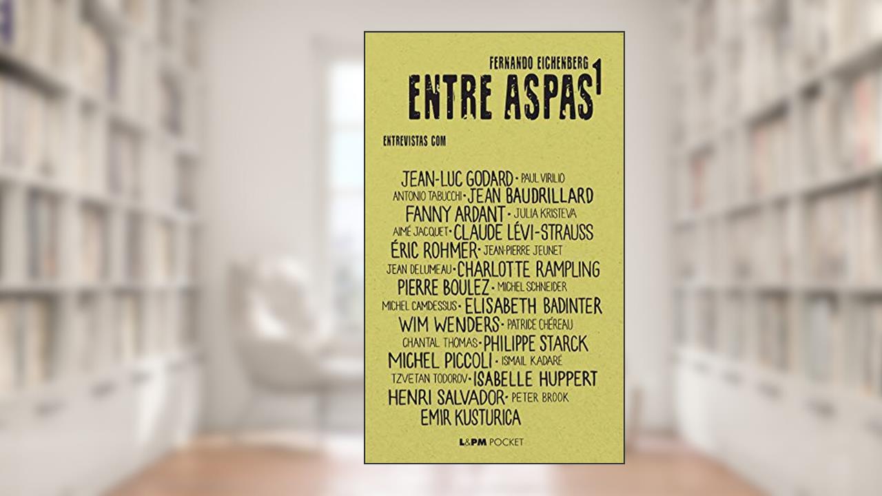 Capa de Entre aspas: volume 1, do autor Fernando Eichenberg