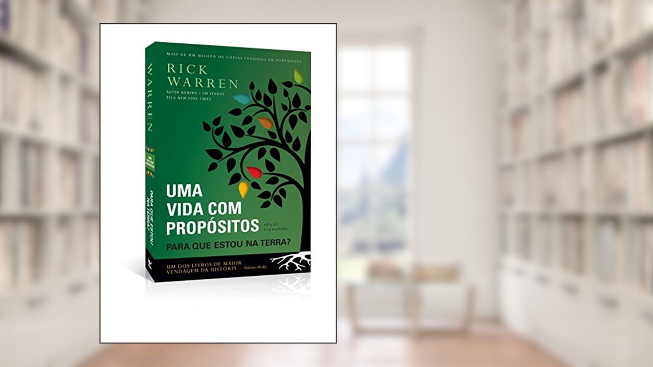 Capa de Para Que Estou Na Terra? Uma Vida Com Propósitos, do autor Rick Warren