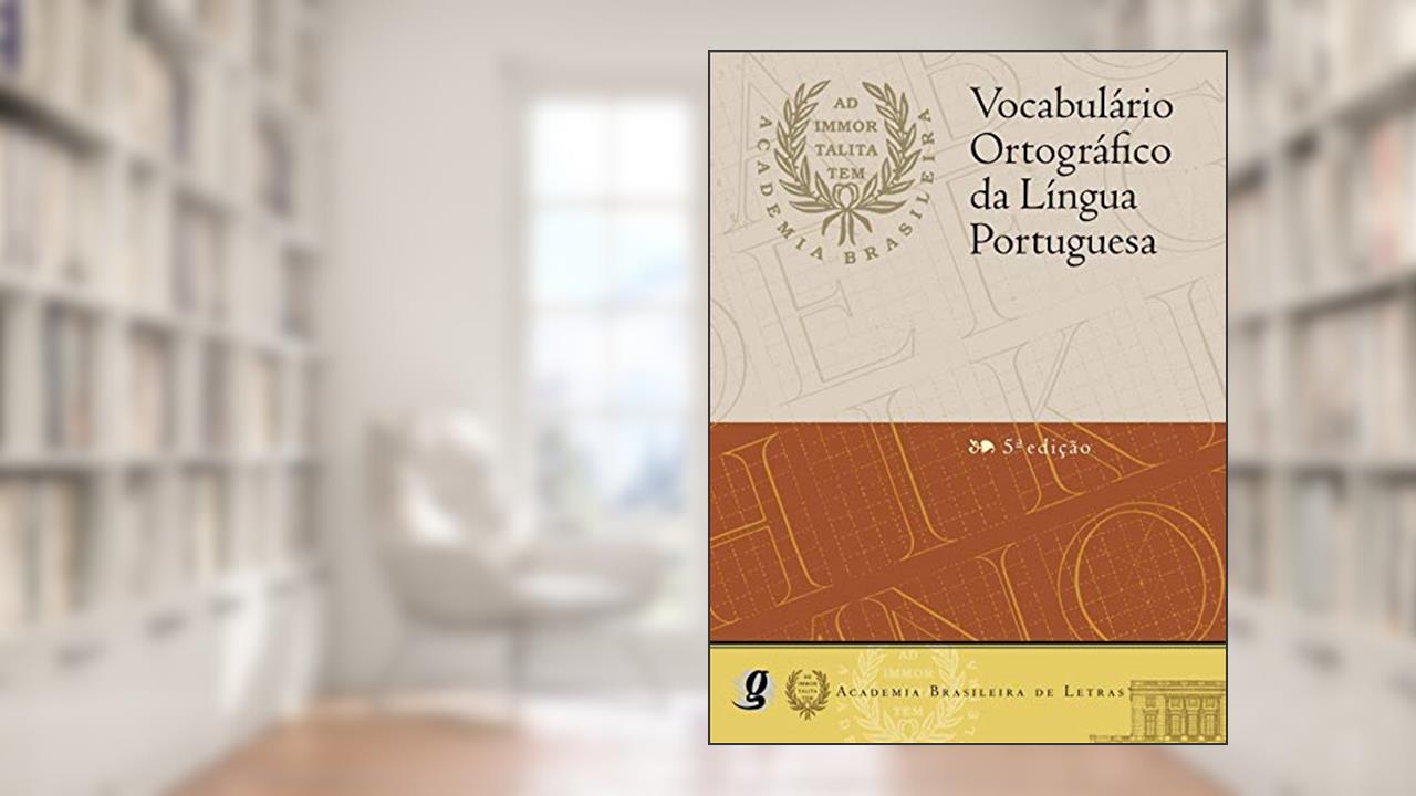 Capa de Vocabulário ortográfico da língua portuguesa volp, do autor Academia Brasileira de Letras