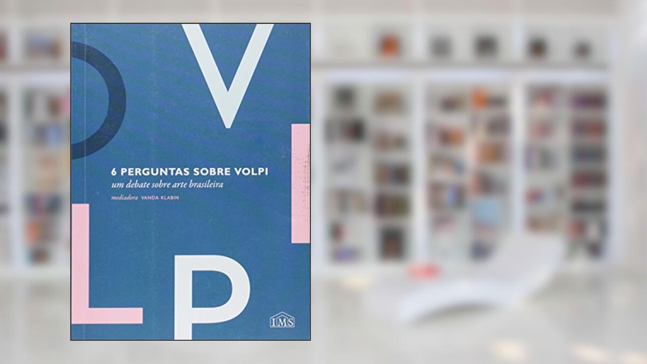 Capa de 6 Perguntas Sobre Volpi, do autor Vanda Klabin
