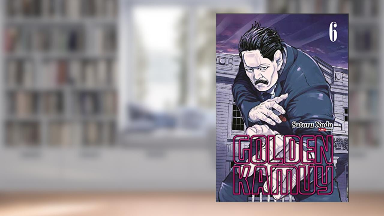 Capa de Golden Kamuy Vol. 6, do autor Satoru Noda