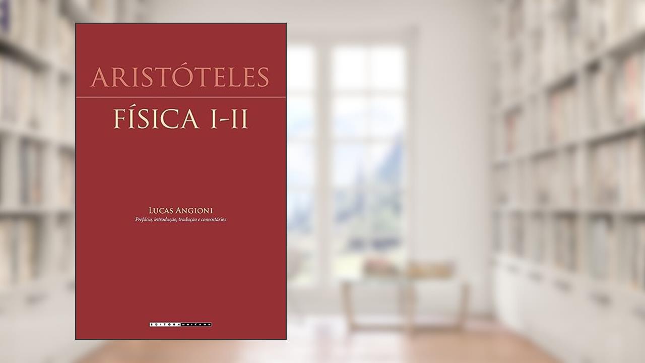 Capa de Física I - II, do autor Lucas Angioni