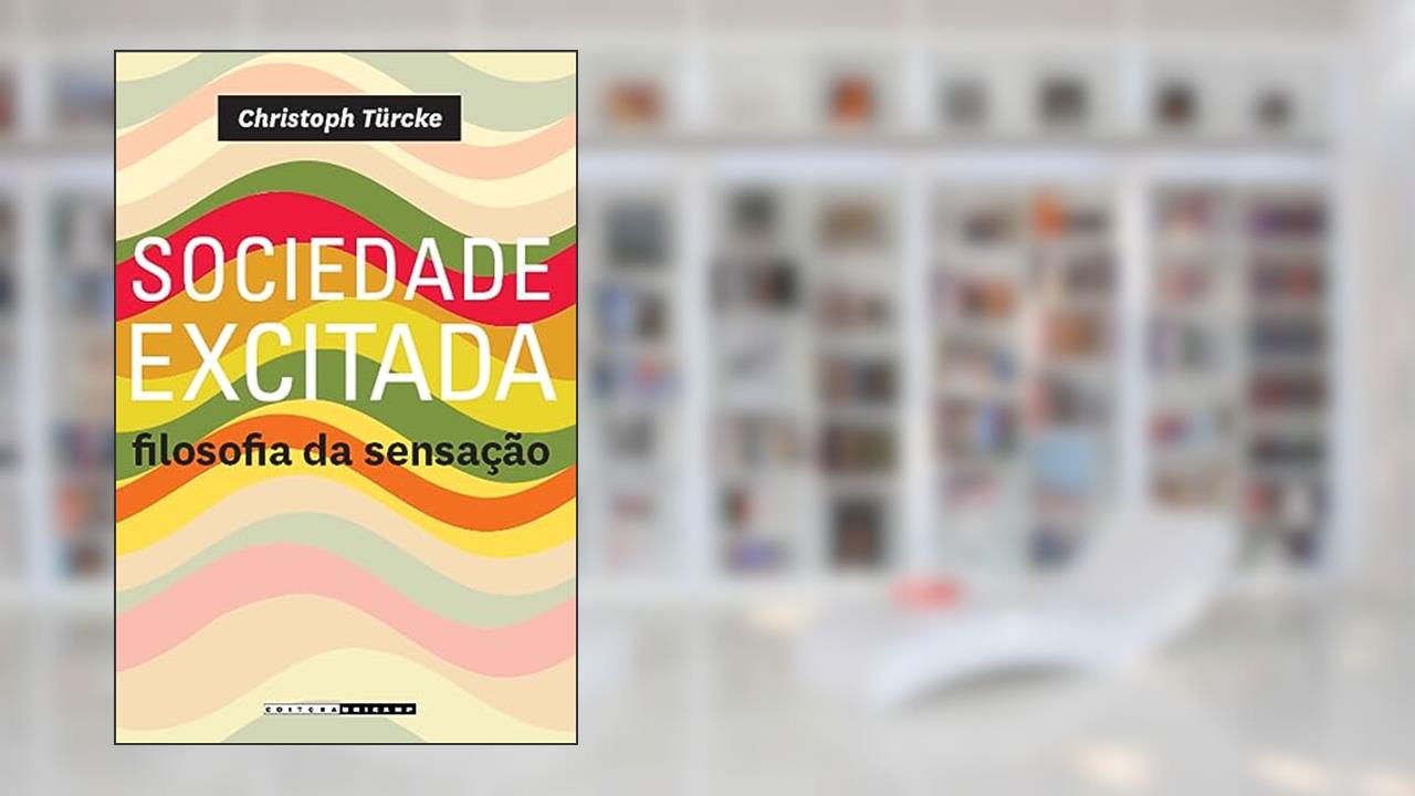 Capa de Sociedade excitada: Filosofia da sensação, do autor Christoph Türcke