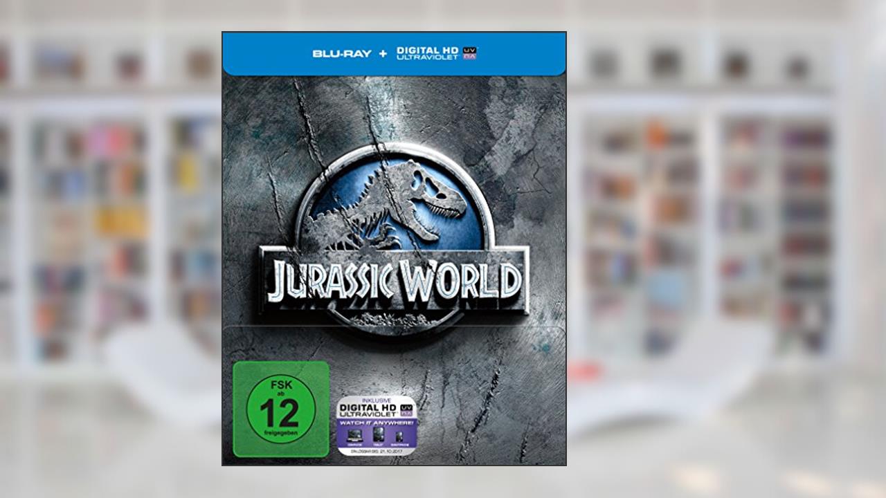 Capa de Jurassic World: Steelbook, do autor Michael Crichton; Derek Connolly; Rick Jaffa; Amanda Silver; Colin Trevorrow