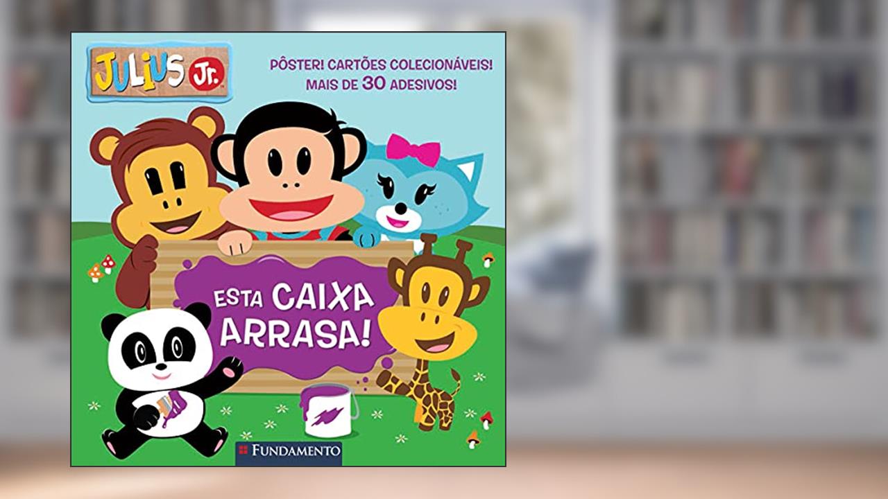 Capa de Julius Jr. Esta Caixa Arrasa!, do autor Kristen L. Depken
