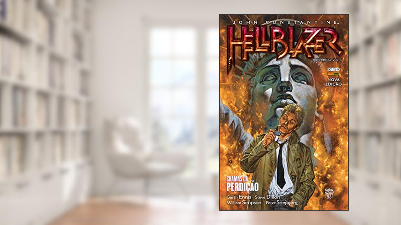 Capa de Hellblazer Infernal Vol. 06, do autor Garth Ennis