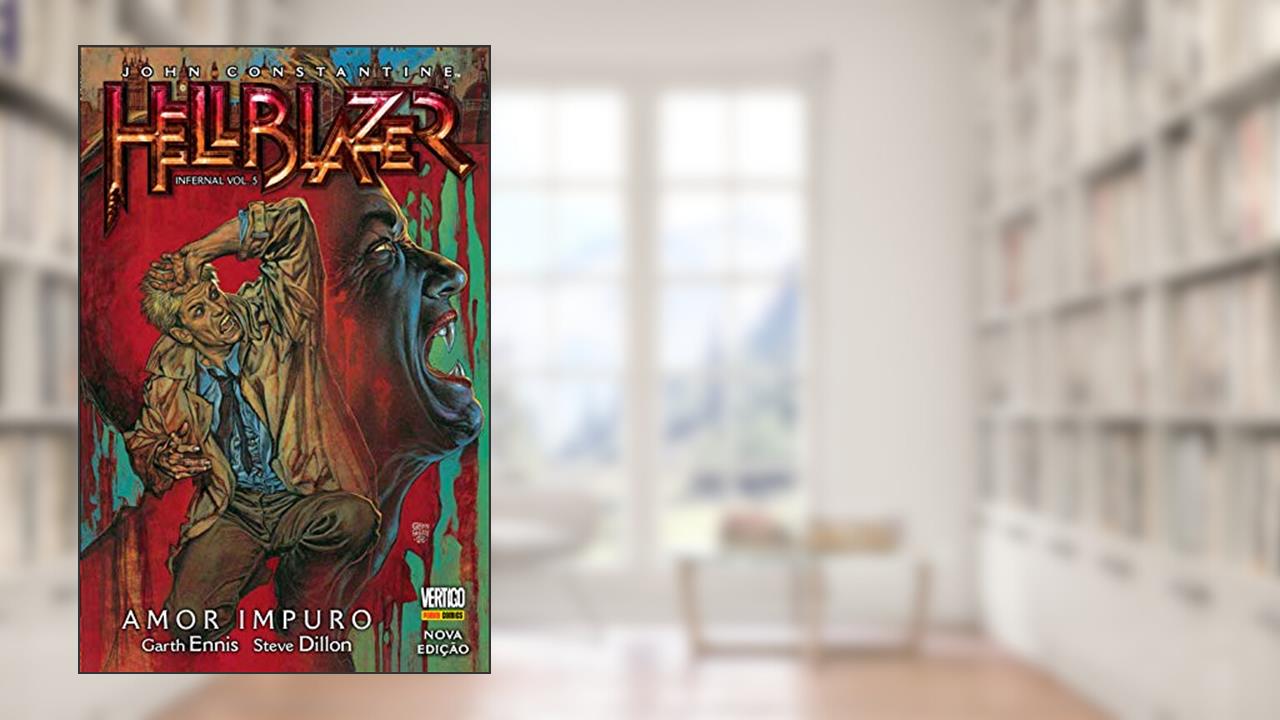 Capa de Hellblazer Infernal Vol. 05, do autor Garth Ennis