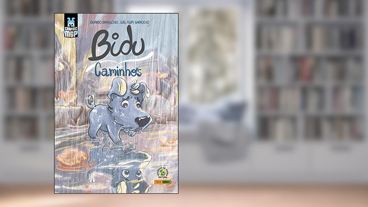 Capa de Graphic MSP - Bidu. Caminhos, do autor Mauricio de Sousa