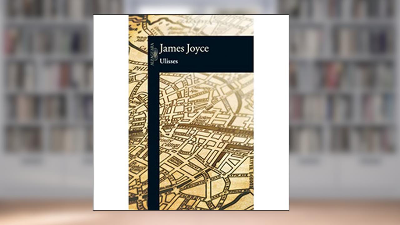 Capa de Ulisses, do autor James Joyce