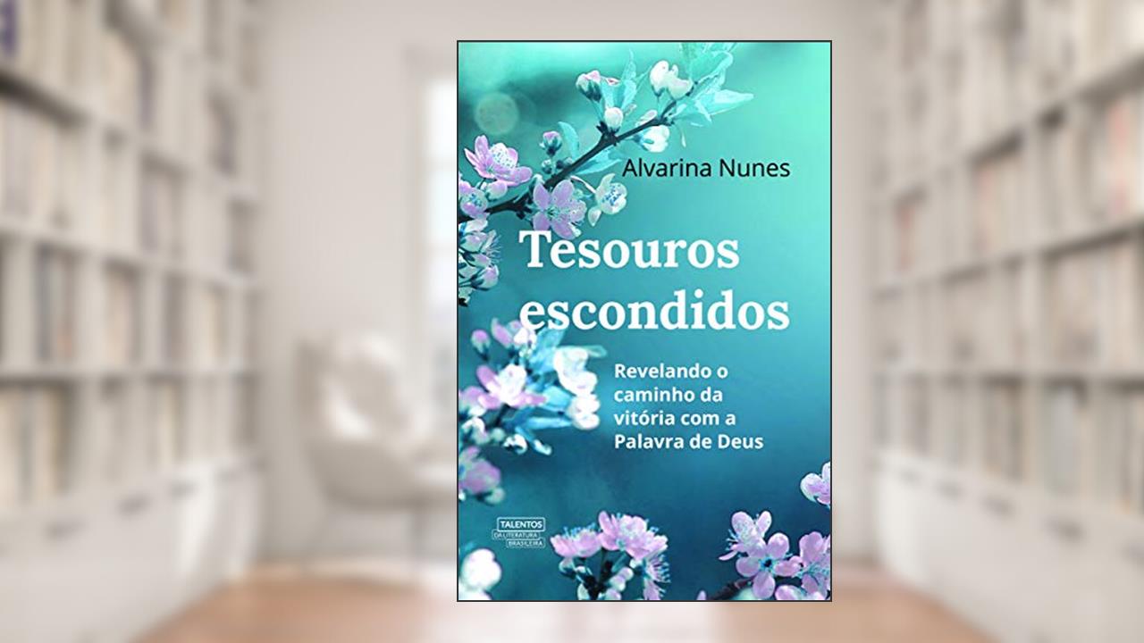 Capa de Tesouros escondidos, do autor Alvarina Nunes