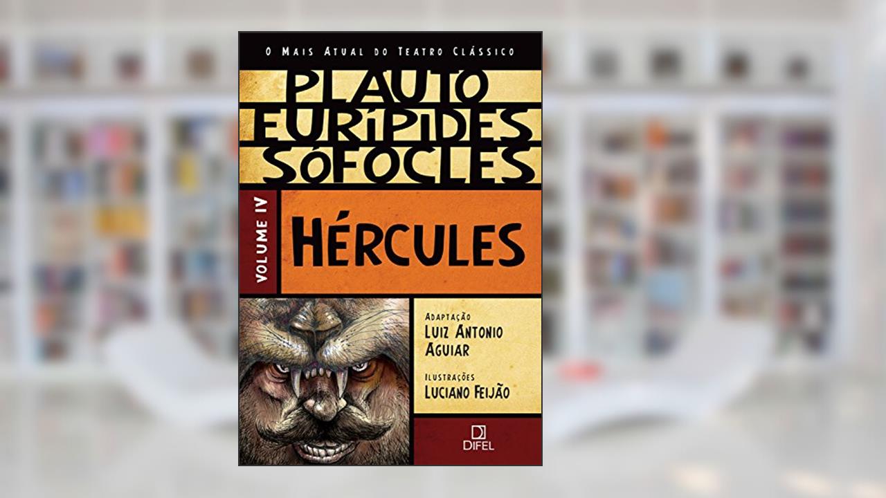Capa de Hércules (O mais atual do teatro clássico Livro 4), do autor Plauto; Herakles; Sofocles