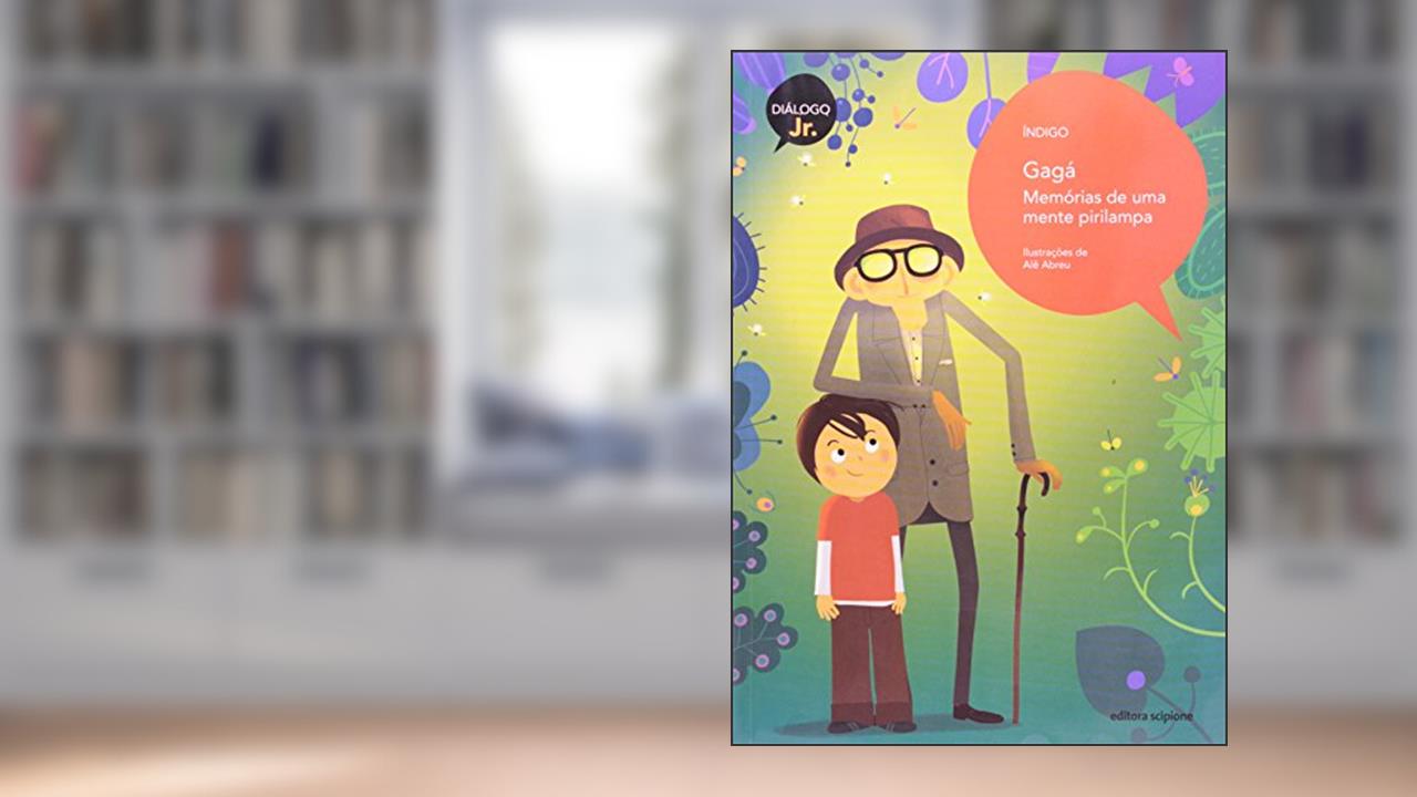 Capa de Gagá: Memórias de uma mente Pirilampa, do autor Índigo