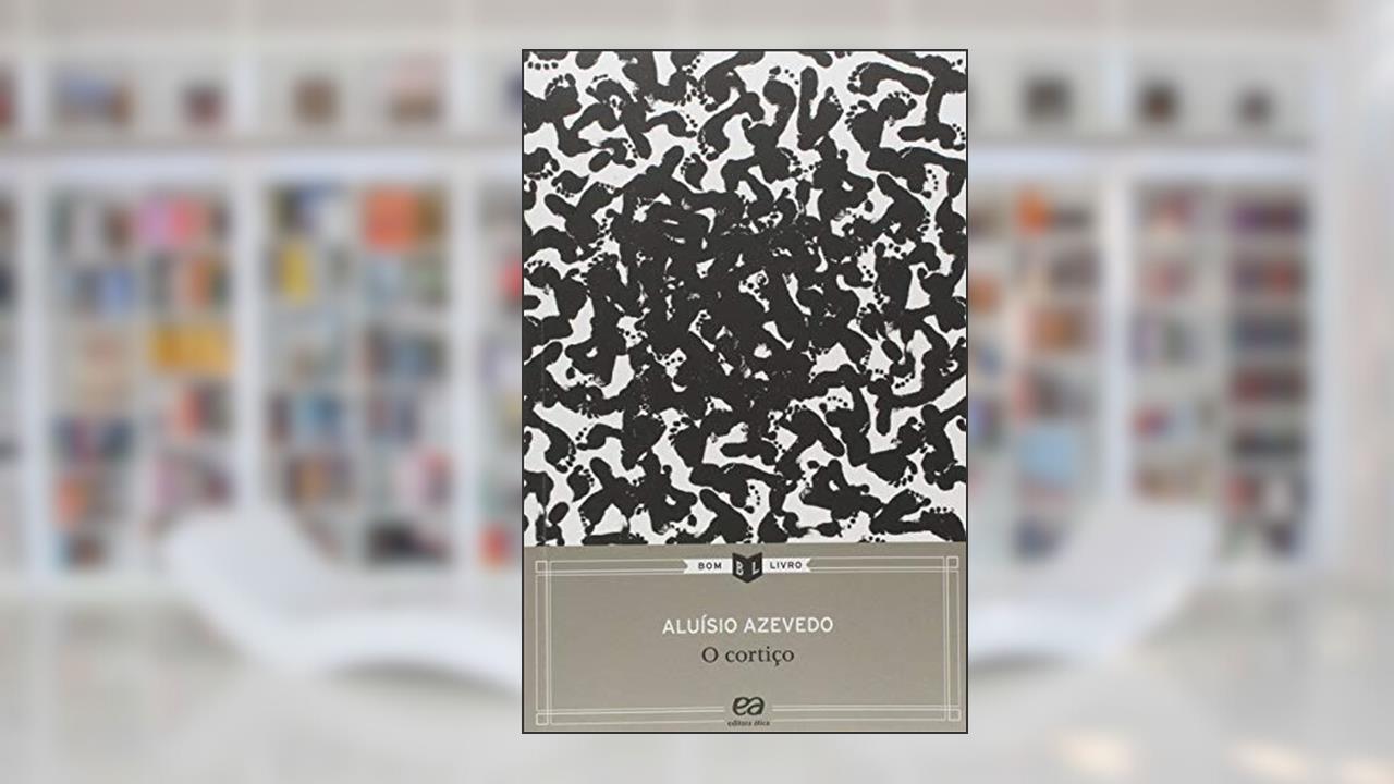 Capa de CORTIÇO, O, do autor ALUÍSIO AZEVEDO