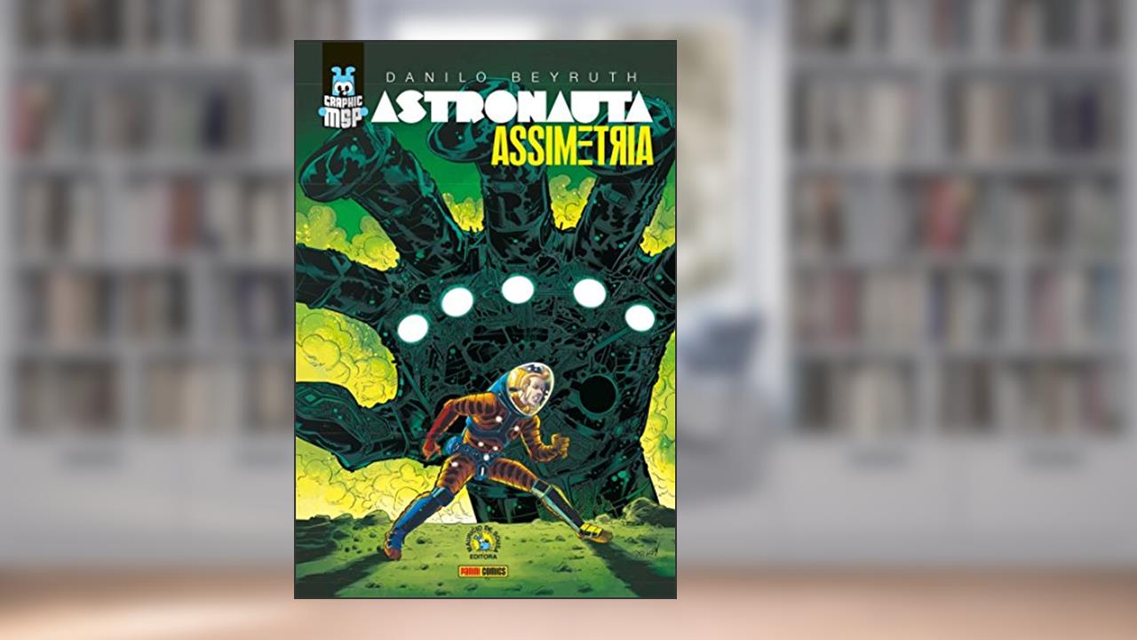 Capa de Astronauta - Assimetria, do autor Danilo Beyruth