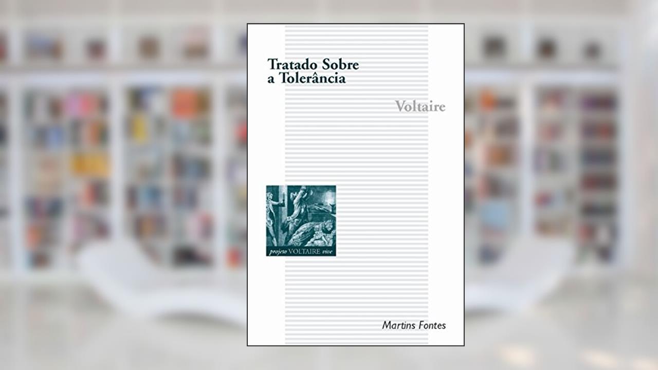 Capa de Tratado sobre a tolerância, do autor Voltaire