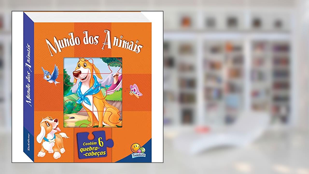 Capa de Janelinhas da Bicharada: Mundo dos Animais, do autor Brijbasi Art Press Ltd