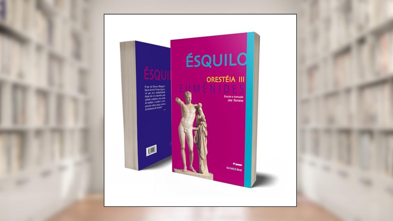 Capa de Orestéia III: Eumênides, do autor Ésquilo