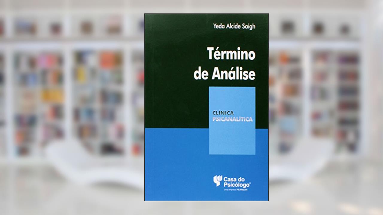 Capa de Término de Análise, do autor Yeda Alcide Saigh
