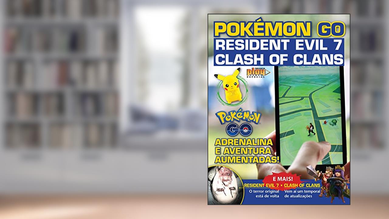 Capa de Revista PlayGames Especial Ed.02: Pokémon Go / Resident Evil 7 / Clash of Clans, do autor On Line Editora