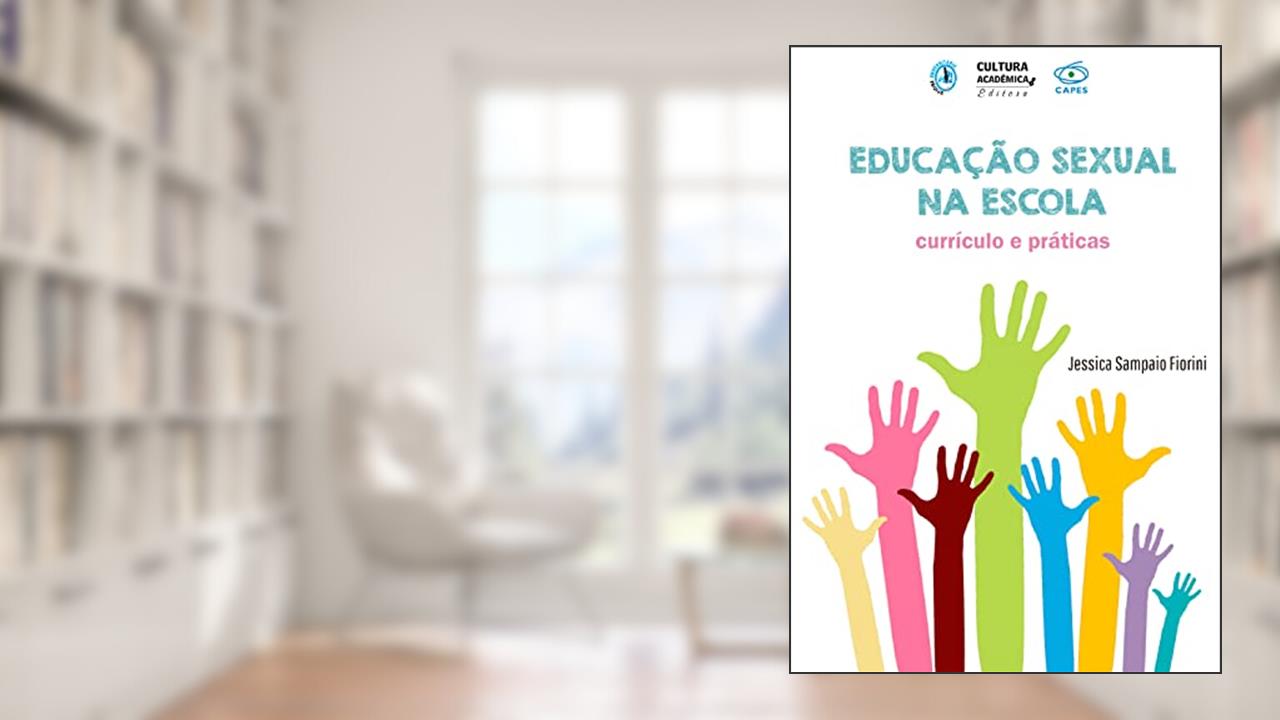 Capa de Educação sexual na escola: currículo e práticas, do autor Jessica Sampaio Fiorini