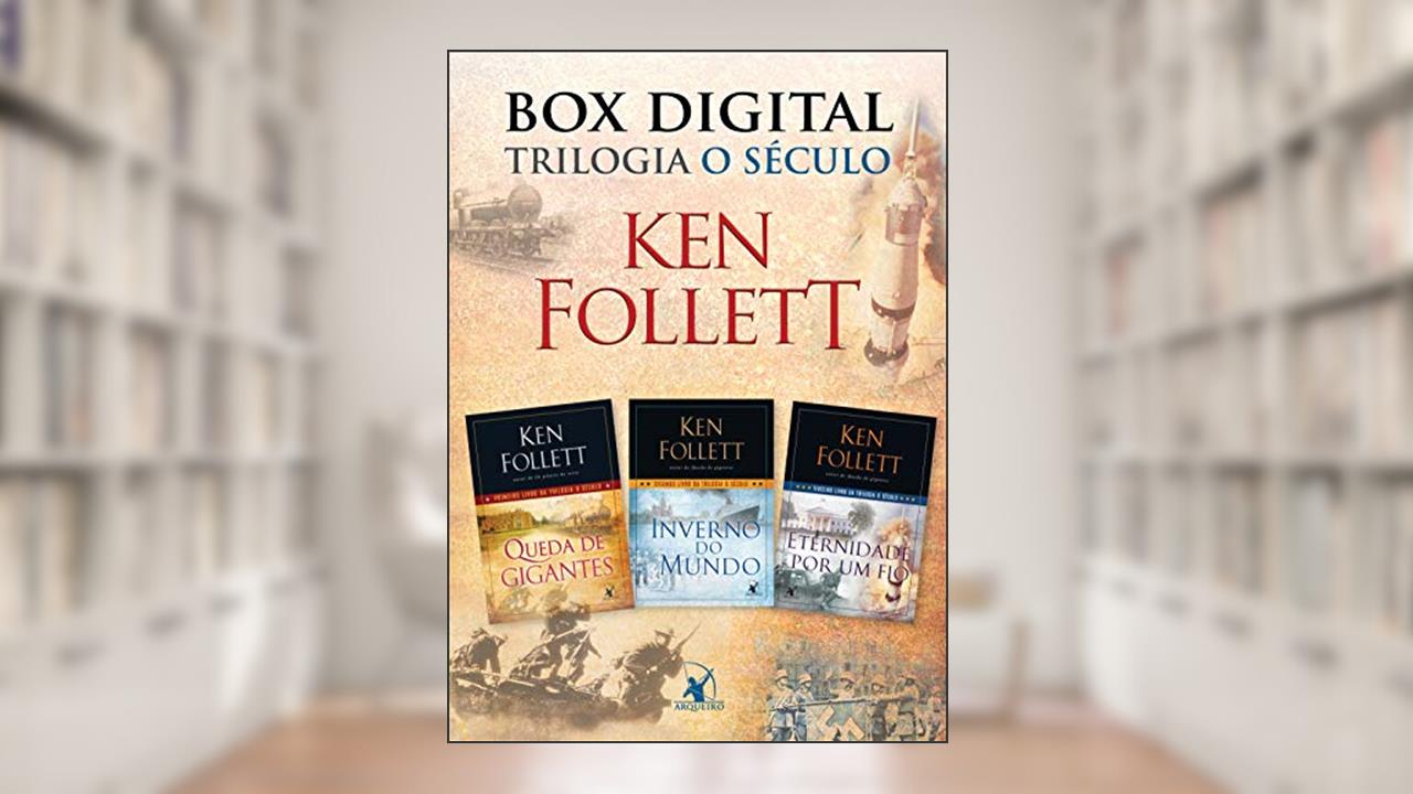 Capa de Box Digital - Trilogia O Século: Série completa, do autor Ken Follett
