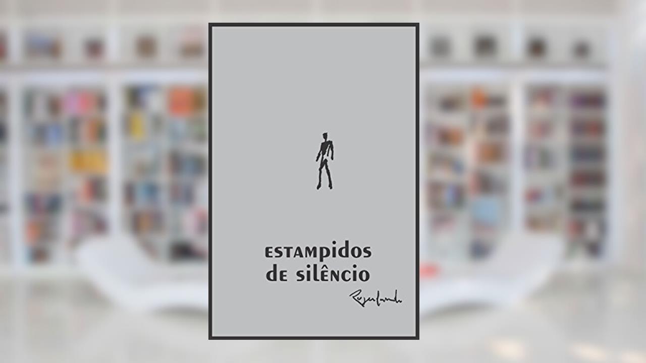 Capa de Estampidos de silêncio, do autor Rogerlando Cavalcante