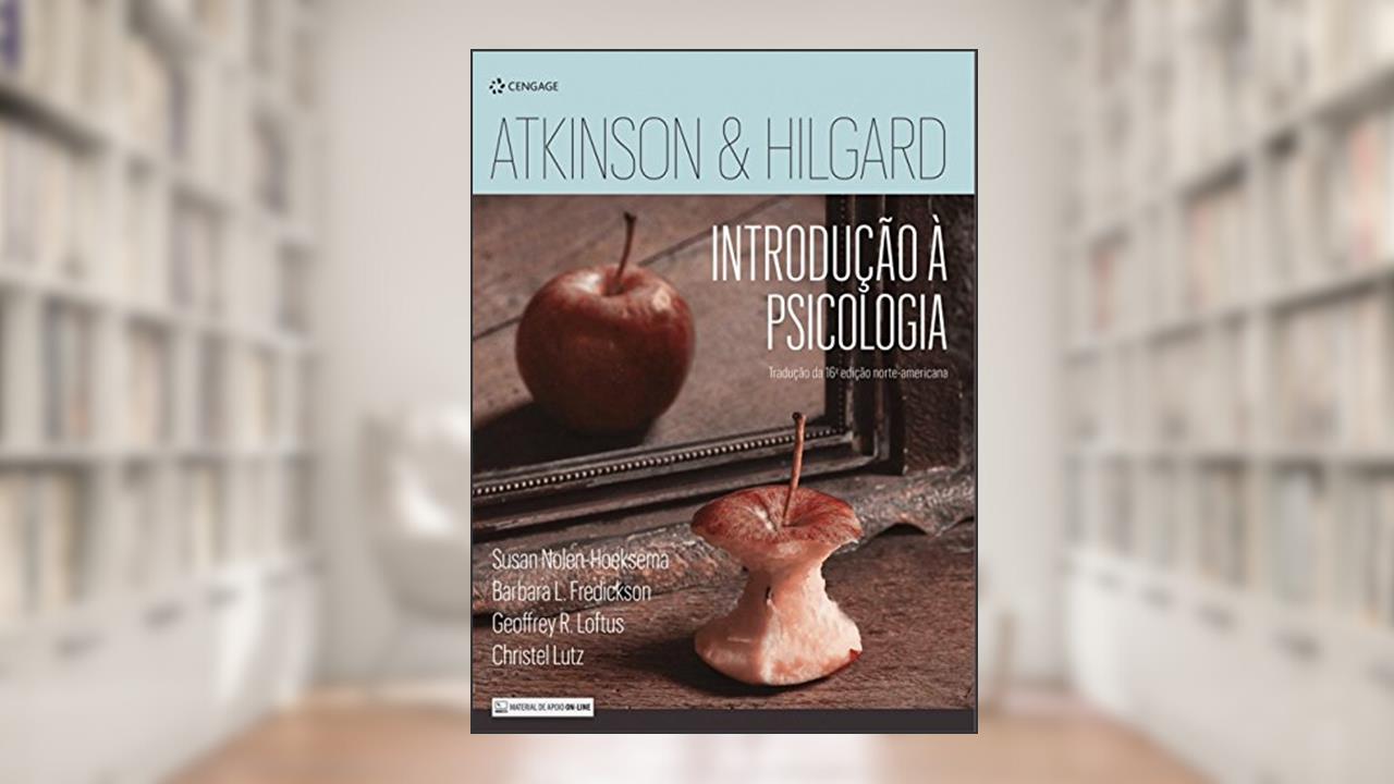 Capa de Introdução À Psicologia: Atkinson & Hilgard, do autor Susan Nolen-Hoeksema