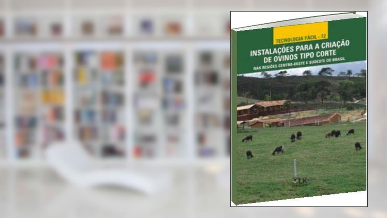 Capa de Instalações Para Criação de Ovinos Tipo Corte, do autor Aurora Maria Guimarães Gouveia
