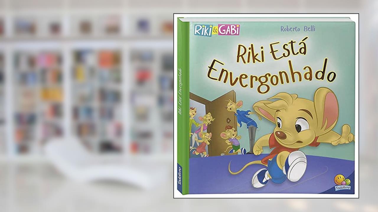 Capa de Comportamentos:Envergonhado (Riki & Gabi), do autor Roberto Belli