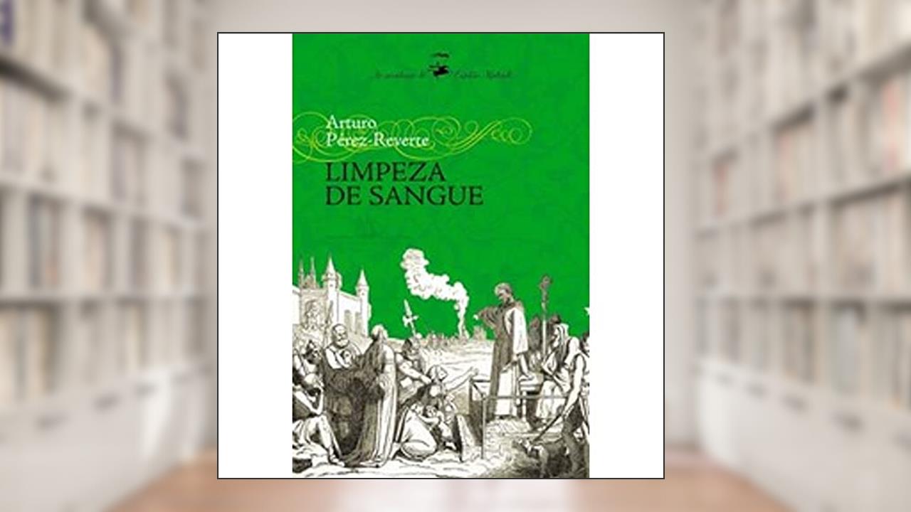 Capa de Limpeza de Sangue, do autor Arturo Pérez-Reverte