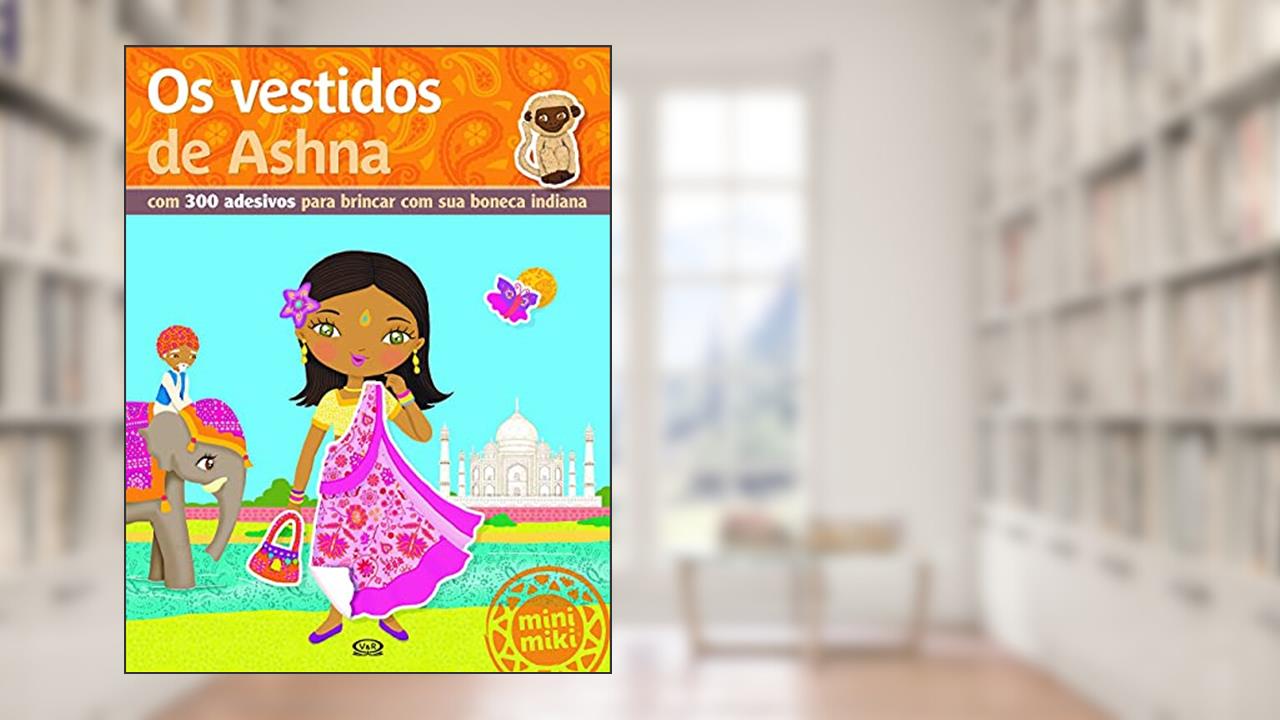 Capa de Os vestidos de Ashna, do autor Minimiki