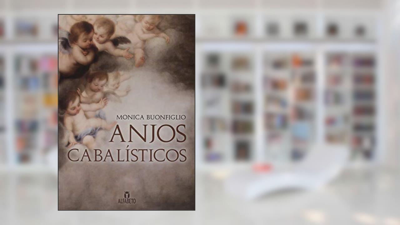 Capa de Anjos cabalísticos, do autor Monica Buonfiglio