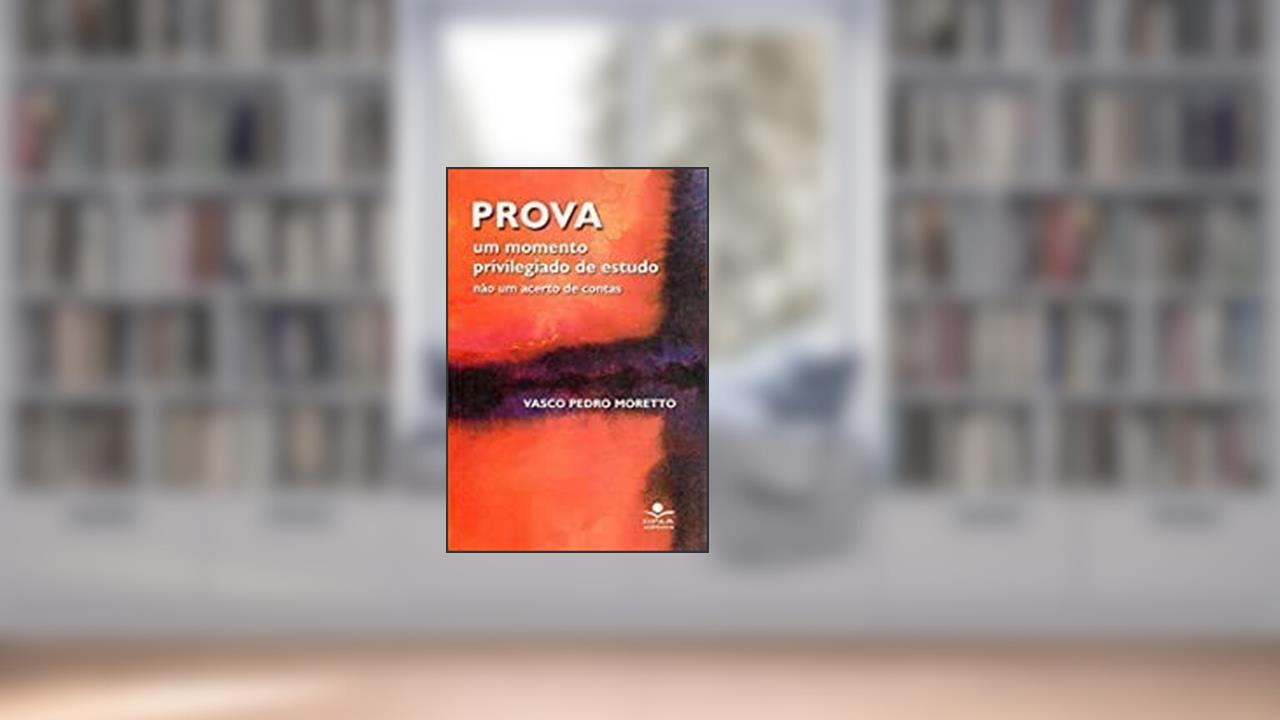 Capa de Prova, do autor Vasco Pedro Moretto