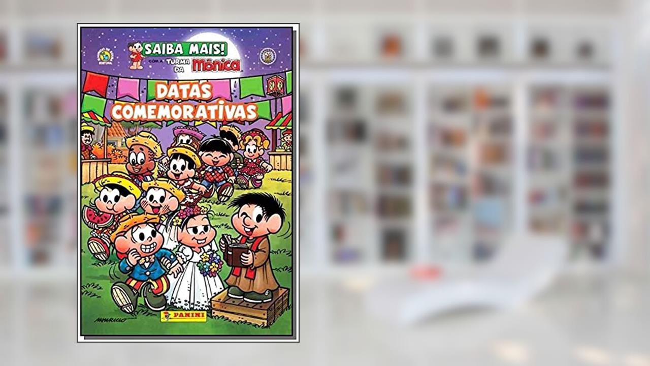 Capa de Saiba Mais - Datas Comemorativas - Volume 1, do autor Mauricio de Sousa