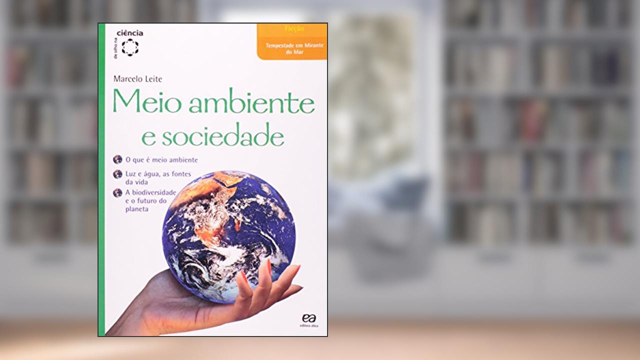 Capa de Meio ambiente e sociedade, do autor Marcelo Leite