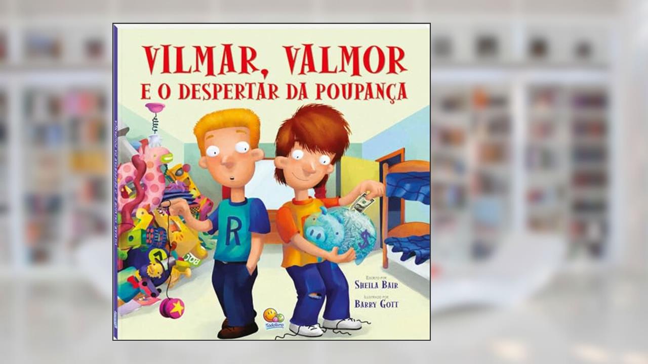 Capa de Biblioteca de Literatura(30):Vilmar,Valmor e...Poupança, do autor Sheila Bair